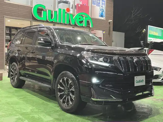 トヨタ ランドクルーザー プラド TX Lパッケージ 神奈川県 2018(平30)年 9.1万km ブラック ワンオーナー/新車保証書/取扱説明書/セーフティセンス/・プリクラッシュセーフティシステム/・レーンディパーチャーアラート/・オートマチックハイビーム/・レーダークルーズコントロール/モデリスタエアロ/ルーフレール付き/純正ナビ・フルセグTV/CD・DVDビデオ・Bluetooth/HDMI/バックカメラ/サンルーフ/レザーシート/前席快適温熱シート/パワーシート/3列目電動格納シート/ビルトインETC2.0/LEDヘッドライト/社外20インチアルミホイール