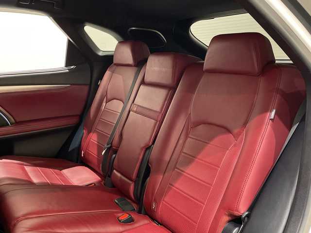 レクサス ＲＸ 450h Fスポーツ 新潟県 2019(平31)年 4.6万km ホワイトノーヴァガラスフレーク メーカーオプション/MARKLEVINSONプレミアムサラウンドサウンドシステム/ムーンルーフ（チルト＆スライド式）/TRDエアロ（F.S.R）/TRDマフラー/TRD鍛造22インチAW/標準装備/LexusSafetySystem＋/・プリクラッシュセーフティ/・レーントレーシングアシスト/・オートマチックハイビーム/・レーダークルーズコントロール/・パーキングサポートブレーキ/・ブラインドスポットモニター/・パノラマビューモニター/・三眼フルLEDヘッドランプ、LEDシーケンシャルシグナルランプ/ハンズフリーパワーバックドア/NAVI・AI・AVS/ドライブモードセレクトスイッチ/ステアリングヒーター/シートヒーター(全席)/ベンチレーション(D/N席)/セカンドパワーシート(リクライニング、格納)/フルカラーヘッドアップディスプレイ/12.3インチワイドディスプレイ/メモリナビゲーション【CD/DVD/BT/フルセグ】/本革シート/電子キー&カードキー/ドライブレコーダー/ETC