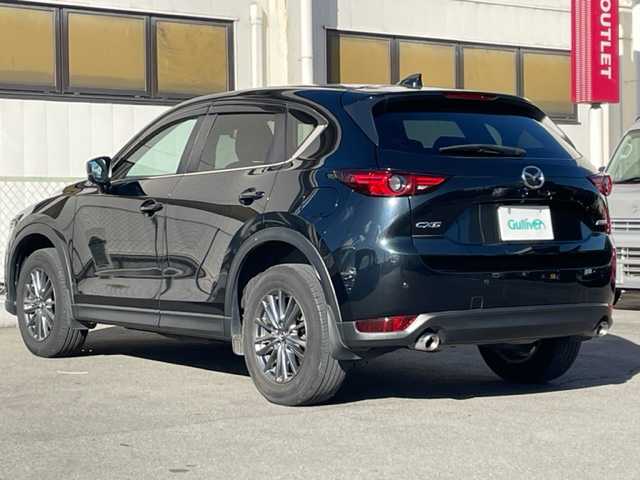 マツダ ＣＸ－５ XD 群馬県 2018(平30)年 4.9万km ジェットブラックマイカ ターボ/衝突被害軽減システム/純正ナビ/　　フルセグTV BT CD DVD AM FM/バックカメラ/クルーズコントロール/純正AW/純正フロアマット/シートカバー全席/ステアリングリモコン/電子パーキング/オートホールド/ETC