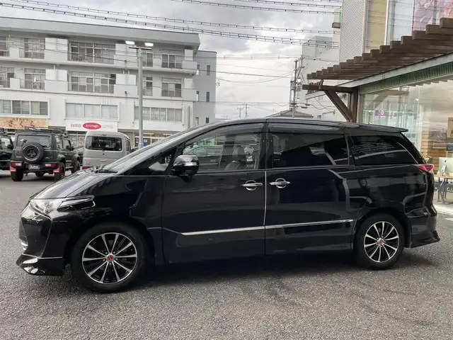 トヨタ エスティマ アエラス プレミアム 福島県 2016(平28)年 7.2万km スパークリングブラックパールクリスタルシャイン ７人乗り/両側パワースライドドア/フロント/リアアンダースポイラー/ハーフレザーシート/前後ドライブレコーダー/運転席パワーシート/オートマチックハイビーム/Bluetooth/レーンキープアシスト/衝突軽減ブレーキ