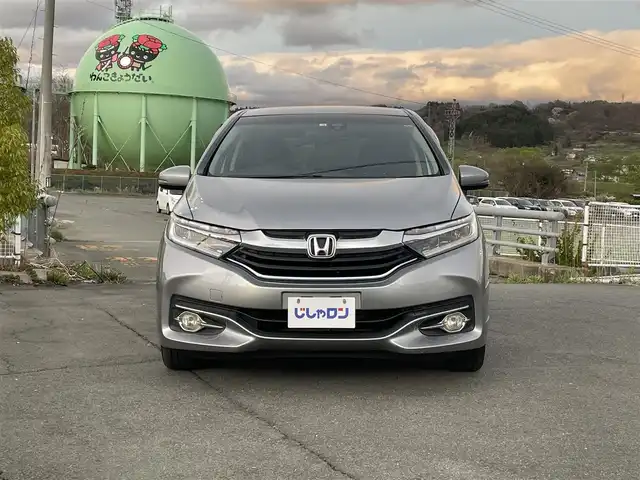 ホンダ シャトル ハイブリッド X スタイルED 岩手県 2016(平28)年 12.1万km ティンテッドシルバーM (株)IDOMが運営する【じしゃロン盛岡店】の自社ローン専用車両になりますこちらは現金またはオートローンご利用時の価格です。自社ローンご希望の方は別途その旨お申付け下さい/４WD/純正ナビ（DTV/DVD/CD/SD/BT/USB）/バックカメラ/ビルトインETC/LEDヘッドライト/フォグランプ/オートライト/ハーフレザーシート/スマートキー/クルーズコントロール/パドルシフト/新車時保証書/取扱説明書/ナビ取扱説明書