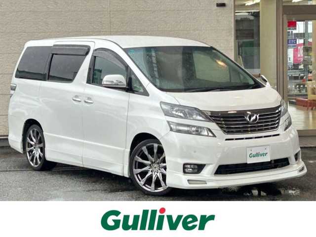 トヨタ ヴェルファイア 3．5Z 兵庫県 2008(平20)年 11.6万km ホワイトパールクリスタルシャイン 純正ナビ/CD/DVD/SD/AUX/HDD/フルセグTV/バックカメラ/ETC/両側パワースライドドア/クルーズコントロール/前後コーナーセンサー/MTモード付AT/オートライト/フォグランプ/スマートキー/電動格納ミラー/社外ドアバイザー/純正フロアマット/取扱説明書・保証書