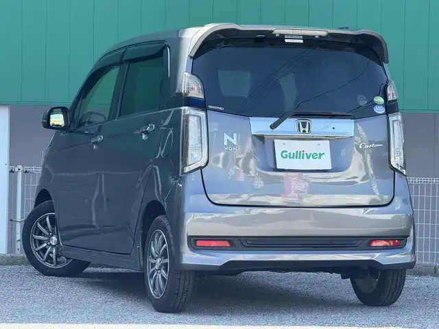 ホンダ Ｎ ＷＧＮ カスタム G 千葉県 2014(平26)年 3.2万km ポリッシュドメタルメタリック 純正CDオーディオ（AM/FM/AUX)/プッシュスタート/VSA（横滑り防止装置）/ECONモード/純正ホイール/スマートキー/フォグランプ/ディスチャージヘッドランプ/オートライト/電動格納ミラー/オートエアコン