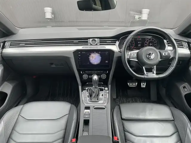 フォルクスワーゲン アルテオン TSI 4モーション Rラインアドバンス 長野県 2019(令1)年 3.4万km シルバー サンルーフ/黒革シート/ＤＹＮＡＵＤＩＯサウンド　/ＤｉｓｃｏｖｅｒＰｒｏナビ　/３６０°ビューカメラ　/ＴＶ　/ＨＵＤ　/ＡＣＣ　/衝突軽減B/パワーシート/シートヒーター　/パワーバックドア　/ＥＴＣ　/ＣａｒＰｌａｙ対応