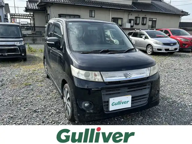 スズキ ワゴンＲ スティングレー TS 宮城県 2009(平21)年 16.1万km ブルーイッシュブラックパール3 総走行距離：160648ｋｍ
