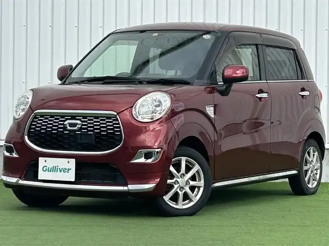 ダイハツ キャスト スタイル X 香川県 2016(平28)年 7.2万km ファイアークォーツレッドM 社外メモリナビ/(ワンセグ/CD)/バックカメラ/アイドリングストップ/前後ドライブレコーダー/純正14インチアルミ/オートライト/キーレス/プッシュスタート/横滑り防止装置/盗難防止装置/社外フロアマット/保証書/取扱説明書