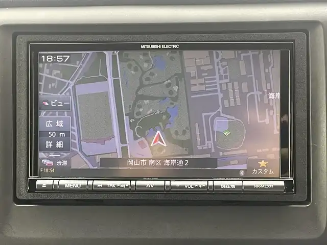 ホンダ Ｎ ＷＧＮ カスタム G 岡山県 2017(平29)年 4.5万km ミラノレッド メモリナビ/型番:NR-MZ033/バックカメラ/ビルトインＥＴＣ/ステアリングスイッチ/アイドリングストップ/純正14インチアルミホイール/オートエアコン/純正フロアマット/キセノンヘッドライト/オートライト/フォグランプ/新車保証書