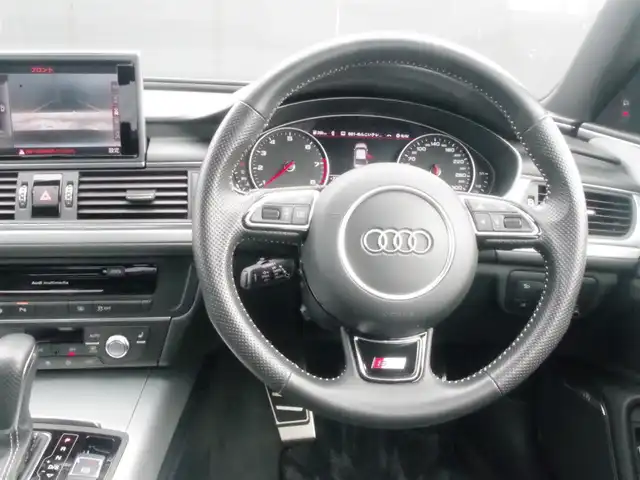 アウディ Ａ６ 2．0 TFSI クワトロSライン 岩手県 2017(平29)年 2万km グレイシアホワイトメタリック アシスタンスパッケージ/Audiブレーキガード/サイドアシスト /レーンアシスト/アダプティブクルーズ/純正ナビ/フルセグTV/全方位カメラ/パーキングエイド /パークアシスト/BOSEサウンド/ETC2.0/前後ドラレコ/黒革シート/シートヒーター/パワーシート