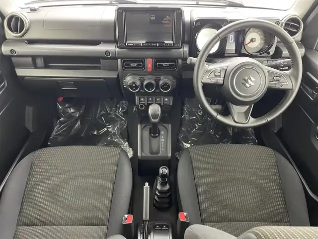 スズキ ジムニー シエラ JC 埼玉県 2023(令5)年 2.2万km ジャングルグリーン 8インチナビ Bluetooth バックカメラ シートヒーター クルーズコントロール 衝突軽減システム オートハイビーム ダウンヒルアシストコントロール 純正LEDヘッドライト ETC スマートキー