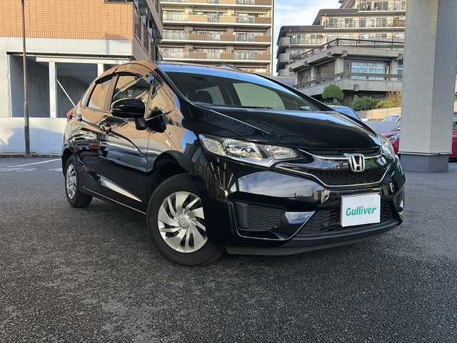 ホンダ フィット 13G Fパッケージ ファインED 大阪府 2017(平29)年 3.4万km クリスタルブラックパール ワンオーナー/純正ナビ/フルセグＴＶ/Bluetoothオーディーオ/DVD再生/バックカメラ/衝突軽減ブレーキ/スマートキー/プッシュスタート/ETC/LEDライト/サイドエアバッグ/カーテンエアバッグ