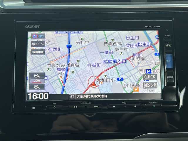 ホンダ フィット 13G Fパッケージ ファインED 大阪府 2017(平29)年 3.4万km クリスタルブラックパール ワンオーナー/純正ナビ/フルセグＴＶ/Bluetoothオーディーオ/DVD再生/バックカメラ/衝突軽減ブレーキ/スマートキー/プッシュスタート/ETC/LEDライト/サイドエアバッグ/カーテンエアバッグ