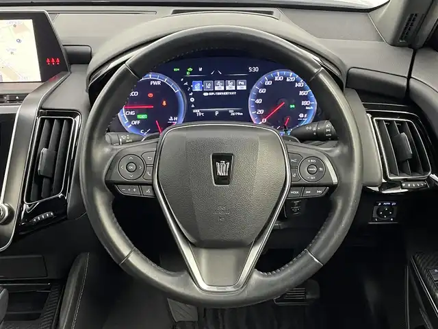トヨタ クラウン ハイブリッド RS アドバンス 埼玉県 2019(令1)年 2.9万km プレシャスブラックパール 黒レザーシート/純正ナビ/(CD/DVD/Bluetooth/USB/AUX/音楽録音/フルセグ)/セーフティセンス/バックカメラ/レーダークルーズコントロール/前後ドライブレコーダー/シートベンチレーション/パワーシート/ステアリングヒーター/プリクラッシュセーフティ/ヘッドアップディスプレイ/BSM/前後コーナーセンサー/RCTA（リヤクロストラフィックアラート）/BSM（ブラインドスポットモニタリング）/オートLEDライト/純正１８インチアルミホイール