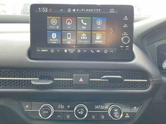ホンダ ＺＲ－Ｖ ハイブリッド e:HEV Z 兵庫県 2023(令5)年 4.1万km プラチナホワイトパール 純正ナビ（AM/FM/BT）/・フルセグTV/クルーズコントロール/ヒルディセントコントロール/ステアリングスイッチ/パドルシフト/横滑り防止/パワーシート/シートヒーター/スポーツモード/エコモード/ドライブレコーダー/SOS