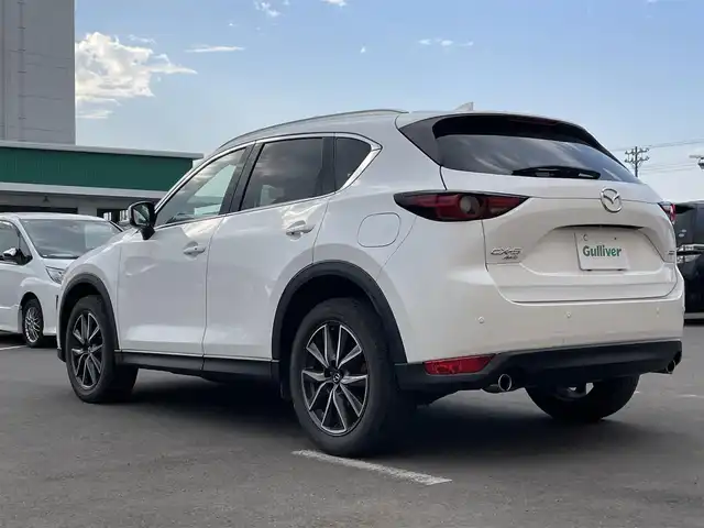 マツダ ＣＸ－５ XD Lパッケージ 東京都 2018(平30)年 3.5万km スノーフレイクホワイトパールマイカ ワンオーナー　/４ＷＤ　/純正ナビ　/ＢＯＳＥ　/全周囲カメラ　/フルセグＴＶ　/レザーシート　/前席パワーシート　/全席シートヒーター　/ステアリングヒーター　/追従クルコン　/電動リアゲート　/エンジンスターター　/禁煙