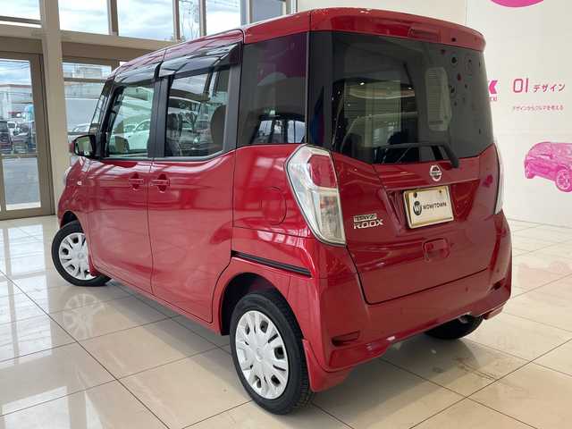 日産 デイズ ルークス X 埼玉県 2019(令1)年 3.9万km スパークリングレッドM エマージェンシーブレーキ/純正ナビ/　　CD/BT/フルセグ/アラウンドビューモニター/左パワースライドドア/コーナーセンサー/ETC/スマートキー/禁煙車