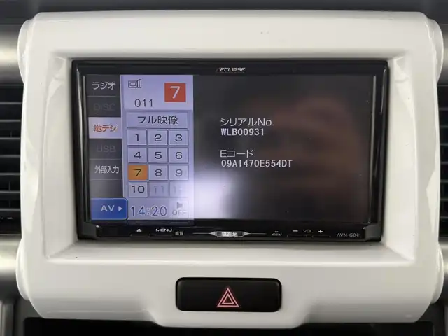 マツダ フレア クロスオーバー XT 道央・札幌 2014(平26)年 4.9万km フェニックスレッドパール/ブラック ナビ/フルセグTV/DVD/CD/AM/FM/USB/デュアルカメラブレーキサポート/横滑り防止装置/シートヒーター/純正フロアマット/純正18インチアルミホイール/オートライト/ETC/スマートキー/スペアキー