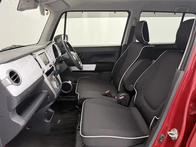 マツダ フレア クロスオーバー XT 道央・札幌 2014(平26)年 4.9万km フェニックスレッドパール/ブラック ナビ/フルセグTV/DVD/CD/AM/FM/USB/デュアルカメラブレーキサポート/横滑り防止装置/シートヒーター/純正フロアマット/純正18インチアルミホイール/オートライト/ETC/スマートキー/スペアキー