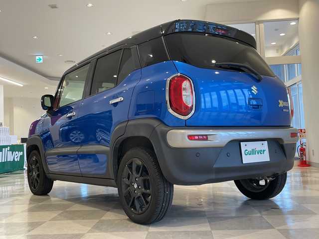 スズキ クロスビー 福井県 2018(平30)年 3.8万km スピーディーブルーメタリック/ブラック2トーンルーフ ワンオーナー/クルーズコントロール/デュアルセンサーブレーキサポート/レーンキープアシスト/コーナーセンサー/盗難防止装置/オートライト/シートヒーター/純正16インチアルミホイール/パドルシフト/LEDヘッドライト/フォグランプ/プッシュスタート/スマートキー