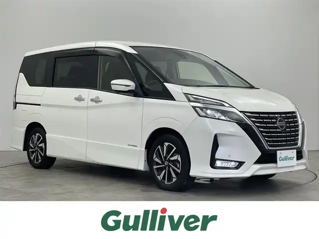 日産 セレナ ハイウェイスター V 埼玉県 2022(令4)年 3.4万km ブリリアントホワイトパール 純正10インチナビ/CD DVD フルセグTV Bluetooth/アラウンドビューモニター/フリップダウンモニター/デジタルインナーミラー/プロパイロット/エマージェンシーブレーキ/車線逸脱警報機能/ブラインドスポットモニター/レーンキープアシスト/クルーズコントロール（追従有）/パーキングアシスト/両側パワースライドドア/コーナーセンサー/ビルトインETC/LEDオートライト/プッシュスタート/スマートキー/スペアキー