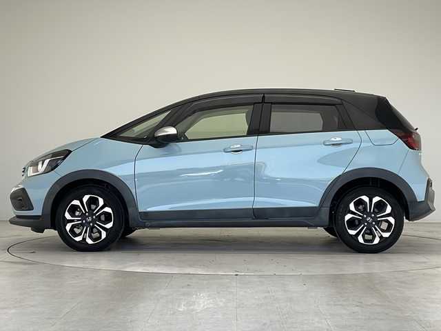 ホンダ フィット e:HEVクロスター 愛知県 2020(令2)年 2.6万km サーフブルー/ブラック 衝突軽減システム/純正SDナビ　ＳＤカードなし/レーダークルーズコントロール/CD DVD/Bluetooth/バックカメラ/コーナーセンサー/純正アルミホイール/LEDヘッドライト/オートライト/ドライブレコーダー/ETC/ステアリングスイッチ/スマートキー/プッシュスタート