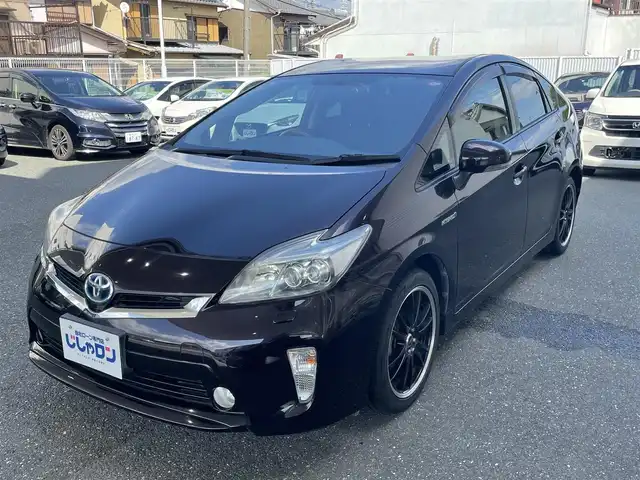 トヨタ プリウス S ツーリングセレクション 愛知県 2014(平26)年 9.6万km ボルドーマイカメタリック (株)IDOMが運営する【じしゃロン豊川店】の自社ローン専用車両になります。こちらは現金またはオートローンご利用時の価格です。自社ローンご希望の方は別途その旨お申付け下さい/ 純正ディーラーナビ/ ウッドコンビハンドル/ ステアリングスイッチ/ ETC/ ウインカーミラー/ オートライト/ ドライブレコーダー/ トノカバー/ ドアバイザー/ 純正フロアマット