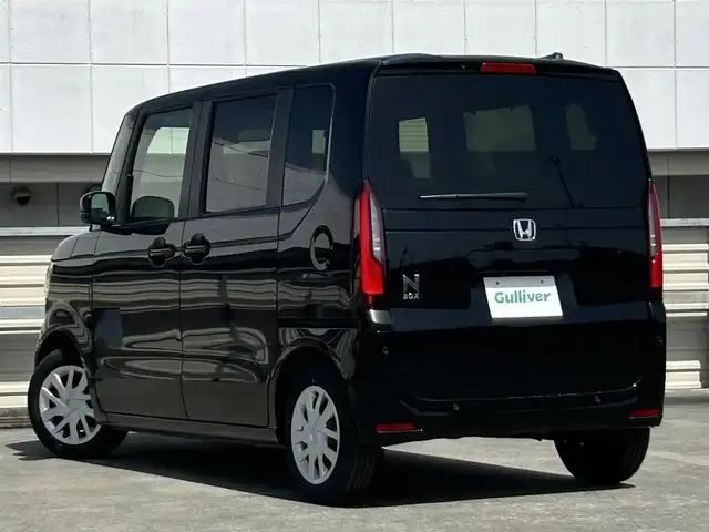 ホンダ Ｎ ＢＯＸ 静岡県 2025(令7)年 0.1万km未満 クリスタルブラックパール バックカメラ/アダプティブクルーズコントロール/プッシュスタート/ベンチシート/シートヒーター/スライドドア/チップアップシート/LEDヘッドライト/オートハイビーム/オートエアコン/前後コーナーセンサー/ホンダセンシング