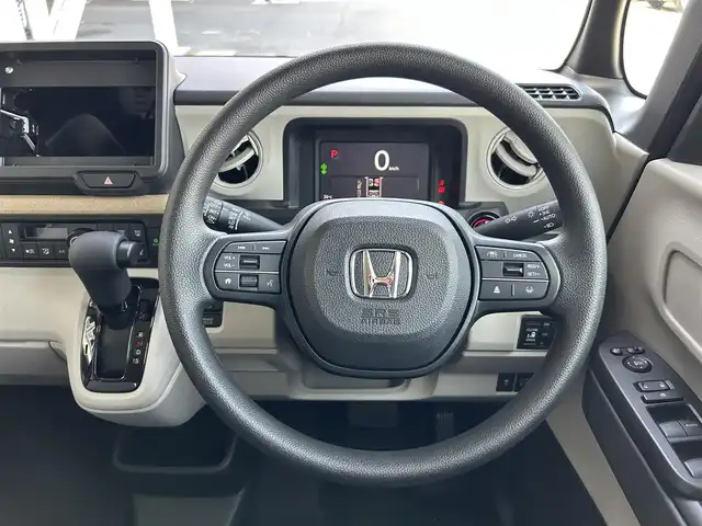 ホンダ Ｎ ＢＯＸ 静岡県 2025(令7)年 0.1万km未満 クリスタルブラックパール バックカメラ/アダプティブクルーズコントロール/プッシュスタート/ベンチシート/シートヒーター/スライドドア/チップアップシート/LEDヘッドライト/オートハイビーム/オートエアコン/前後コーナーセンサー/ホンダセンシング