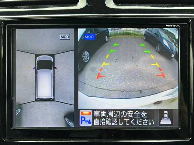 日産 セレナ ハイウェイスター Vセレ+SaftyⅡ 岩手県 2015(平27)年 9.7万km ブリリアントホワイトパール 純正SDナビ/フルセグTV/バックカメラ/全方位カメラ/ビルトインETC/ドライブレコーダー/クルーズコントロール/衝突被害軽減ブレーキ/レーンキープアシスト/横滑り防止装置/アイドリングストップ/両側電動スライドドア/オートライト/LEDヘッドライト/フォグランプ/スマートキー/プッシュスタート/電動格納ミラー/クリアランスソナー/純正15インチAW/純正フロアマット/純正ドアバイザー/保証書/取扱説明書