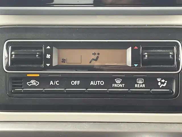 スズキ スペーシア HYBRID X 熊本県 2018(平30)年 4.6万km ツールグリーンパールメタリック 社外ナビ（Bluetooth/SD/CD/DVD/フルセグTV)/バックカメラ/ETC/両側パワースライドドア/前方ドライブレコーダー/シートヒーター/ハロゲンヘッドライト/オートライト/フロアマット/ドアバイザー/パーキングセンサー/ABS/横滑り防止装置/レーンキープアシスト/衝突被害軽減ブレーキ/電動格納ミラー