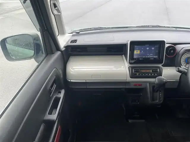 スズキ スペーシア HYBRID X 愛媛県 2018(平30)年 4.6万km ツールグリーンパールメタリック 社外ナビ（Bluetooth/SD/CD/DVD/フルセグTV)/バックカメラ/ETC/両側パワースライドドア/前方ドライブレコーダー/シートヒーター/ハロゲンヘッドライト/オートライト/フロアマット/ドアバイザー/パーキングセンサー/ABS/横滑り防止装置/レーンキープアシスト/衝突被害軽減ブレーキ/電動格納ミラー