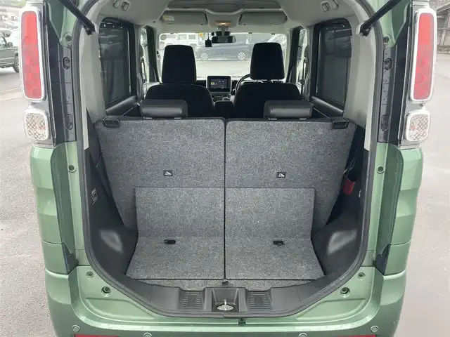 スズキ スペーシア HYBRID X 愛媛県 2018(平30)年 4.6万km ツールグリーンパールメタリック 社外ナビ（Bluetooth/SD/CD/DVD/フルセグTV)/バックカメラ/ETC/両側パワースライドドア/前方ドライブレコーダー/シートヒーター/ハロゲンヘッドライト/オートライト/フロアマット/ドアバイザー/パーキングセンサー/ABS/横滑り防止装置/レーンキープアシスト/衝突被害軽減ブレーキ/電動格納ミラー