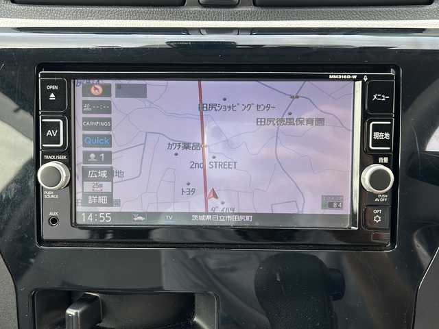 日産 デイズ 茨城県 2016(平28)年 4.8万km 茶 純生ナビ /-BT/CD/SD/ETC /アイドリングストップ /パワーウィンドウ /パワーステアリング /純正フロアマット /衝突軽減システム /ABS /横滑り防止装置 /盗難防止装置 /エアバックW/合皮シート /スペアキー1本