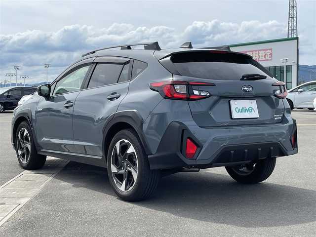 スバル クロストレック リミテッド 佐賀県 2023(令5)年 0.7万km ブルーグリーン 純正11.6インチセンターディスプレイナビ/・フルセグTV/Bluetooth接続/・Apple CarPlay/Android AUTO/全周囲カメラ/シートヒーター/・D+N席パワーシート/・D席メモリシート/ステアリングヒーター/ステアリングリモコン/電子パーキング/自動防眩ルームミラー/リバース連動ドアミラー/プッシュスタート/スマートキー×2/ルーフレール/純正LEDヘッドライト/純正フォグライト/ステアリング連動ヘッドランプ/LEDコーナリングランプ/アダプティブドライビングビーム/純正16インチアルミホイール/純正フロアマット/純正ドアバイザー/アイサイト/・プリクラッシュセーフティ/・前側方プリクラッシュブレーキ/・車線逸脱抑制/・スバルリヤビークルディテクション/・誤発進抑制/・全車速追従機能付クルーズコントロール/・先行車発進&青信号お知らせ機能