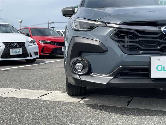 スバル クロストレック リミテッド 佐賀県 2023(令5)年 0.7万km ブルーグリーン 純正11.6インチセンターディスプレイナビ/・フルセグTV/Bluetooth接続/・Apple CarPlay/Android AUTO/全周囲カメラ/シートヒーター/・D+N席パワーシート/・D席メモリシート/ステアリングヒーター/ステアリングリモコン/電子パーキング/自動防眩ルームミラー/リバース連動ドアミラー/プッシュスタート/スマートキー×2/ルーフレール/純正LEDヘッドライト/純正フォグライト/ステアリング連動ヘッドランプ/LEDコーナリングランプ/アダプティブドライビングビーム/純正16インチアルミホイール/純正フロアマット/純正ドアバイザー/アイサイト/・プリクラッシュセーフティ/・前側方プリクラッシュブレーキ/・車線逸脱抑制/・スバルリヤビークルディテクション/・誤発進抑制/・全車速追従機能付クルーズコントロール/・先行車発進&青信号お知らせ機能