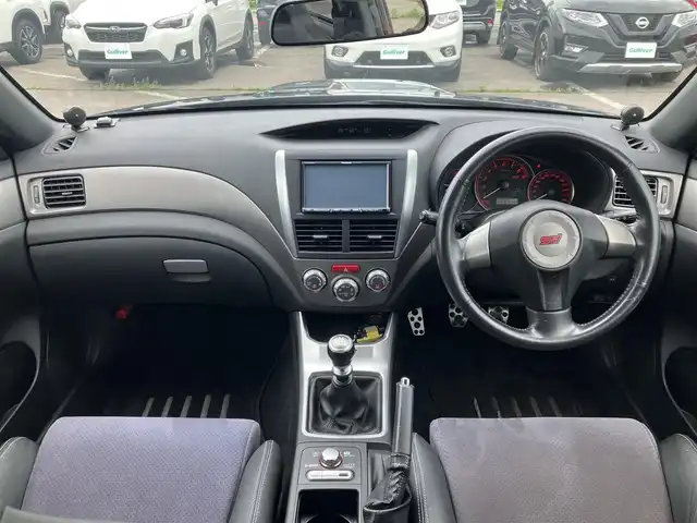 スバル インプレッサ ＷＲＸ STi 道南・函館 2008(平20)年 5.2万km ダークグレーメタリック /純正OP HDDナビ/ (DVD/CD/HDD/SD/FM/AM)//バックカメラ//純正RECAROハーフレザシート//純正18インチSTI AW//SI-DRIVE//横滑り防止//HIDヘッドライト//フォグランプ//プッシュスタート//スマートキー//ETC