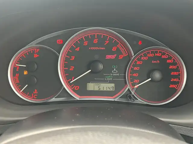 スバル インプレッサ ＷＲＸ STi 道南・函館 2008(平20)年 5.2万km ダークグレーメタリック /純正OP HDDナビ/ (DVD/CD/HDD/SD/FM/AM)//バックカメラ//純正RECAROハーフレザシート//純正18インチSTI AW//SI-DRIVE//横滑り防止//HIDヘッドライト//フォグランプ//プッシュスタート//スマートキー//ETC