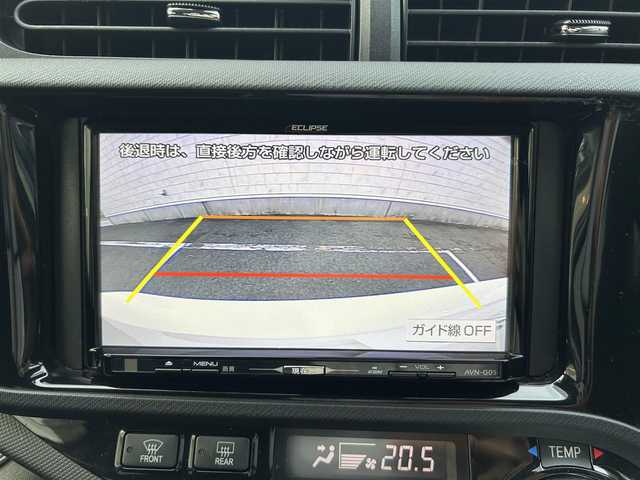 トヨタ アクア G G’s 静岡県 2016(平28)年 5.9万km ライムホワイトパールクリスタルシャイン ワンオーナー/社外ナビ/　（フルセグTV、DVD、CD）/バックカメラ/純正エアロパーツ/クルーズコントロール/ハーフレザーシート/プリクラッシュセーフティ/横滑り防止装置/レーンキープアシスト/オートマチックハイビーム/スマートキー/プッシュスタート/社外ETC/社外前後ドライブレコーダー/盗難防止装置/純正フロアマット/純正17インチアルミホイール/保証書/取扱説明書