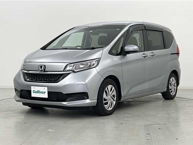 ホンダ フリード G ホンダセンシング 宮城県 2020(令2)年 1.2万km ルナシルバーM ワンオーナー/Honda SENSING/・衝突軽減ブレーキ/・アダプティブクルーズコントロール/・車線維持支援システム/純正9インチSDナビ/・BT.SD.USB.CD.DVD/バックカメラ/フルセグTV/両側パワースライドドア/ビルトインETC/ドライブレコーダー（FR）/プッシュスタート/スマートキー×2/ステアリングスイッチ/純正フロアマット/ハロゲンヘッドライト/純正ホイルキャップ/ドアバイザー/横滑り防止
