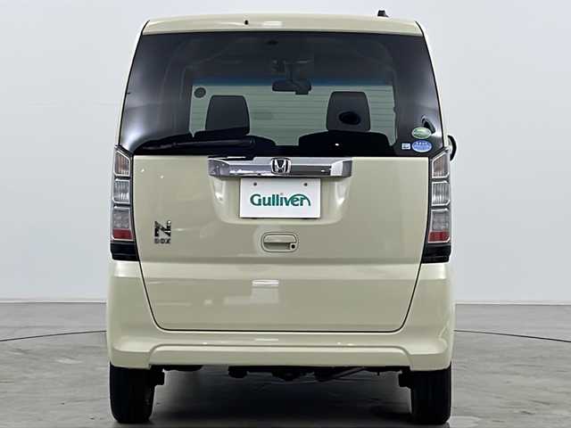ホンダ Ｎ ＢＯＸ G 道央・札幌 2013(平25)年 9万km ヒダマリアイボリーパール ・4WD/・寒冷地仕様/・社外オーディオ&CD&USB/・両側パワースライドドア/・ベンチシート/・社外エンジンスターター/・社外前後ドライブレコーダー/・ドアミラーヒーター/・HIDヘッドライト/・純正14インチAW