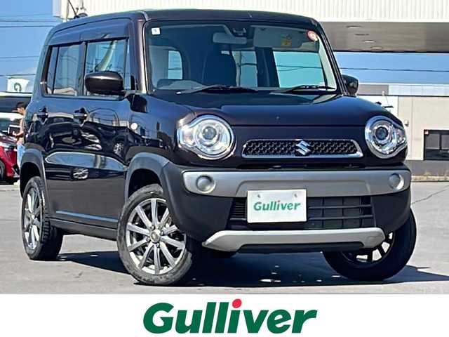 スズキ ハスラー G ターボ 道北・旭川 2014(平26)年 5.5万km アーバンブラウンパールメタリック /4WD//寒冷地仕様//社外メモリナビ//SD/BT//衝突軽減ブレーキ//アイドリングストップ//横滑り防止//オートライト//HID//ヒルディセントコントロール//グリップコントロール//シートヒーター//ミラーヒーター//スマートキー//プッシュスタート//純正フロアマット//ドアバイザー//エンジンスターター//保証書//取説
