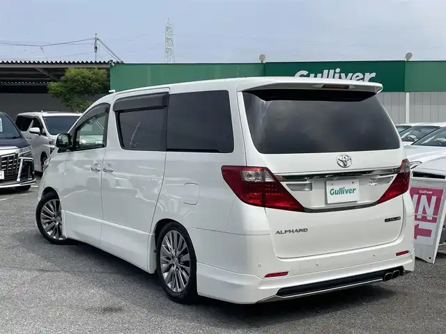 トヨタ アルファード 240S タイプゴールドⅡ 千葉県 2014(平26)年 7.6万km ホワイトパールクリスタルシャイン モデリスタエアロ/モデリスタマフラー/社外車高調/サンルーフ/ALPINEビッグXナビ【EX1000】/・CD/DVD/MSV/Bluetooth/フルセグ/バックカメラ/両後パワースライドドア/パワーバックドア/クルーズコントロール/スマートキー/前後コーナーセンサー/ハーフレザーシート/純正18インチアルミホイール/純正キセノンヘッドライト/フォグランプ/AV100V100W電源/社外エアホーン(コンプレッサー付)/ウッドコンビステアリング/ビルトインETC/ドアバイザー/サイド＆カーテンエアバッグ/新車時保証書＆取扱説明書