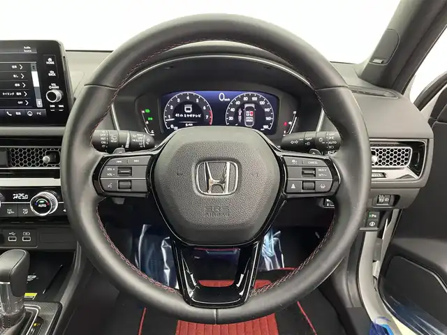 ホンダ シビック EX 宮城県 2024(令6)年 2.9万km プラチナホワイトパール HondaSENSING//純正コネクトナビ/AM FM Bluetooth USB AppleCarPlay AndroidAuto//フルセグTV//バックモニター//LEDオートヘッドランプ//レーダークルーズコントロール//ハーフレザーシート//シートヒーター(前席)//ワイヤレス充電//ビルトインETC2.0//BOSEプレミアムサウンド//パワーシート(前席)//無限マット//アイドリングストップ//保証書