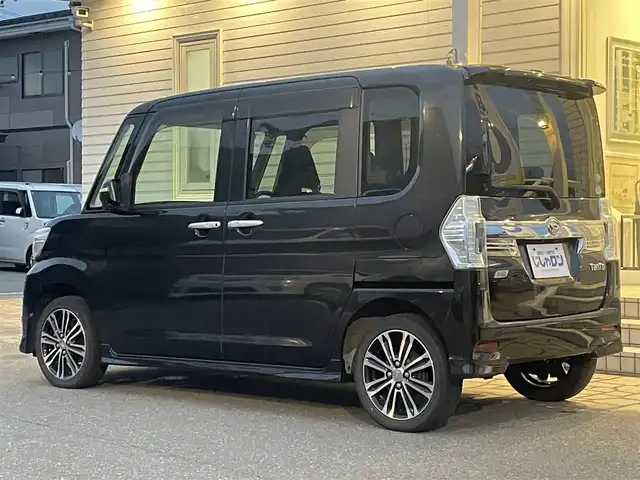 ダイハツ タント カスタム RS SA 秋田県 2014(平26)年 9.8万km ブラックマイカメタリック (株)IDOMが運営する【じしゃロン秋田店】の自社ローン専用車両になりますこちらは現金またはオートローンご利用時の価格です。自社ローンご希望の方は別途その旨お申付け下さい/スマートアシスト/衝突回避支援ブレーキ/衝突警報/誤発進抑制機能(前方)/先行車発進お知らせ機能/純正SDナビ【CD/DVD/SD/Bluetooth/USB/VTR/iPod】/バックカメラ/フルセグTV/LEDヘッドライト