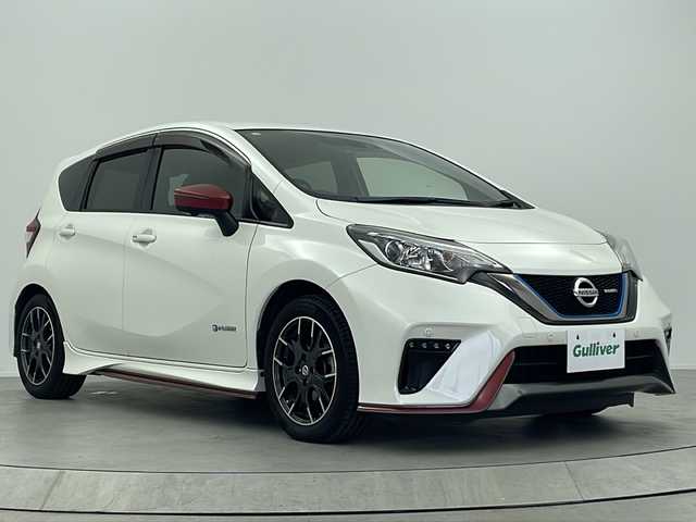 日産 ノート e－パワー ニスモ 大阪府 2018(平30)年 6.5万km ブリリアントホワイトパール nismoシート/super cat/A130追加メーター/nismoアドバイザー