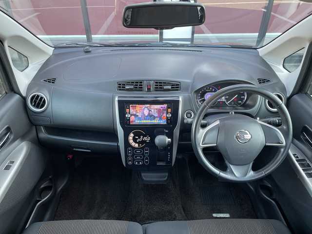 日産 デイズ ハイウェイスターX 千葉県 2015(平27)年 4.5万km モカブラウンP 純正SDナビ/(フルセグTV/BT/CD/DVD)/ドライブレコーダー/バックカメラ/横滑り防止装置/アイドリングストップ/HIDヘッドライト/フォグランプ/オートライト/ウィンカーミラー/電動格納ミラー/純正14インチAW/シートリフター/プッシュスタート/スマートキー/フロアマット/取扱説明書/保証書