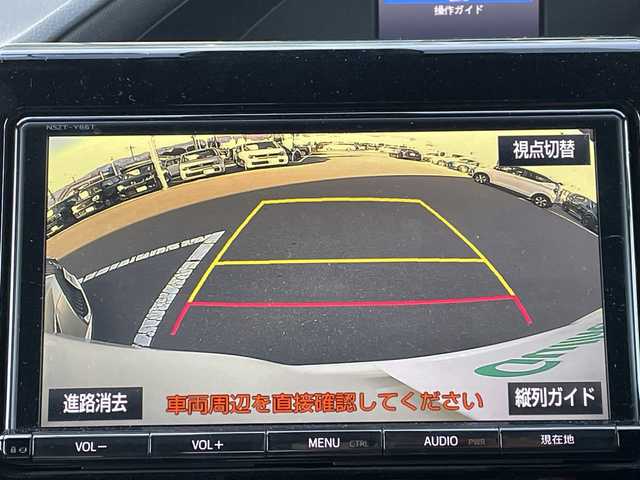 トヨタ ヴォクシー ZS 長野県 2017(平29)年 3.8万km ホワイトパールクリスタルシャイン 禁煙車/純正9インチナビ【NSZT-Y66T】/（CD/DVD/フルセグTV/Bluetooth）/セーフティセンス/・プリクラッシュセーフティ/・レーンディパーチャーアラート/・先行車発進告知機能/・オートマチックハイビーム/バックカメラ/ビルトインETC/両側パワースライドドア/ドライブレコーダー/革巻きステアリング/クルーズコントロール/ステアリングスイッチ/LEDヘッドライト/フォグランプ/オートライト/スマートキー/Pスタート/電動格納ミラー/純正16インチAW/純正フロアマット/ドアバイザー