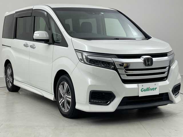 ホンダ ステップワゴン スパーダ eHEV G EXホンダS 茨城県 2020(令2)年 5.1万km プラチナホワイトパール 純正８型ナビ　バックモニター　フルセグＴＶ　ドライブレコーダー　追従クルコン　ビルトインＥＴＣ２．０　シートヒーター　衝突軽減ブレーキ　両側電動スライドドア　純正１６インチアルミホイール　禁煙車