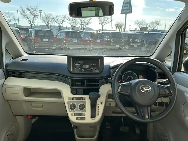 ダイハツ ムーヴ L 和歌山県 2018(平30)年 6.2万km ホワイト 純正CDチューナー/ワンオーナー/横滑り防止装置/アイドリングストップ/ヘッドライトレベライザー/パワーステアリング/純正アルミホイール/純正フロアマット/純正ドアバイザー