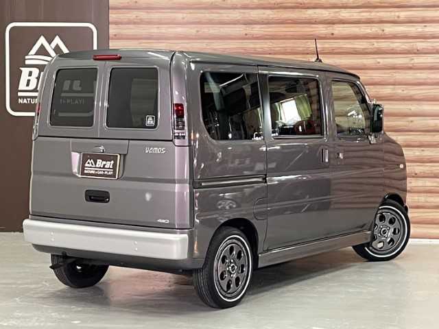 ホンダ バモス G 栃木県 2017(平29)年 5.1万km アドミラルグレーメタリック AIS検査済み/【2411004752】/4WD(フル）/純正キーレス/ミュージックプレーヤー接続可/パワステ/AC/ABS/リアヒーター/頭部衝撃緩和ヘッドレスト/14AW ロードマックス　マッドエージェント(社外）/ナンカンRX-615（社外）/ハイマウントストップランプ（社外）/BLOW スローライダー(社外）/【セット内容】/・フロントフェイスキット　他部品・灯火類一式セット/・フロントバイザー/・リアゲートカバー/・テールランプカバー/・ちょこっとスムージングパネル/・リアバンパー　バンパーバンパー付き/カリフォルニアミラー（社外）/社外パーツ取付有
