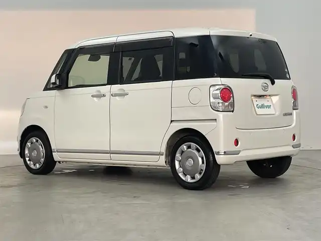 ダイハツ ムーヴ キャンバス X LTD メイクアッフ SA Ⅱ 埼玉県 2017(平29)年 4万km パールホワイトⅢ 〇純正メモリナビ/（フルセグ/CD/DVD/BT/USB/SD）/〇バックカメラ/〇オートライト/〇革調シートカバー/〇両側パワースライド/〇純正フロアマット/〇ドアバイザー/〇プッシュスタート/〇電格ミラー